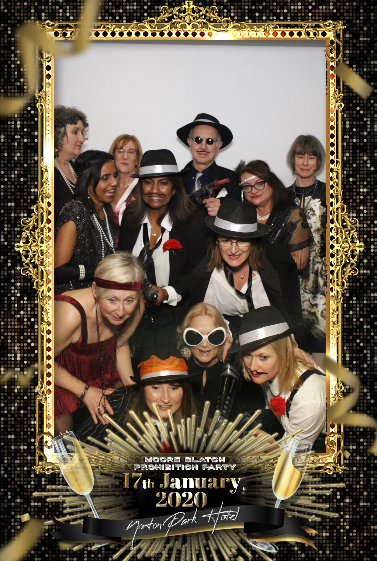 Moore Blatch Prohibition Party 2020 | View more photos from the event at gallery.myphotoboothexperience.co.uk/u/MyPhotoBoothExperienceLtd/Moore-Blatch-Prohibition-Party-2020